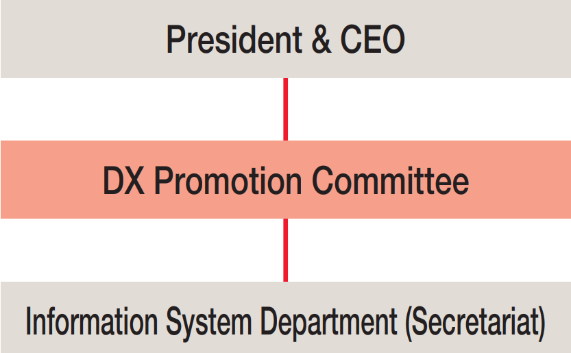 Establishment of a DX Promotion Committee